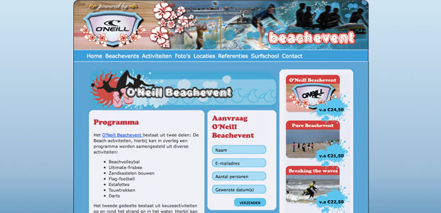 beachevent website